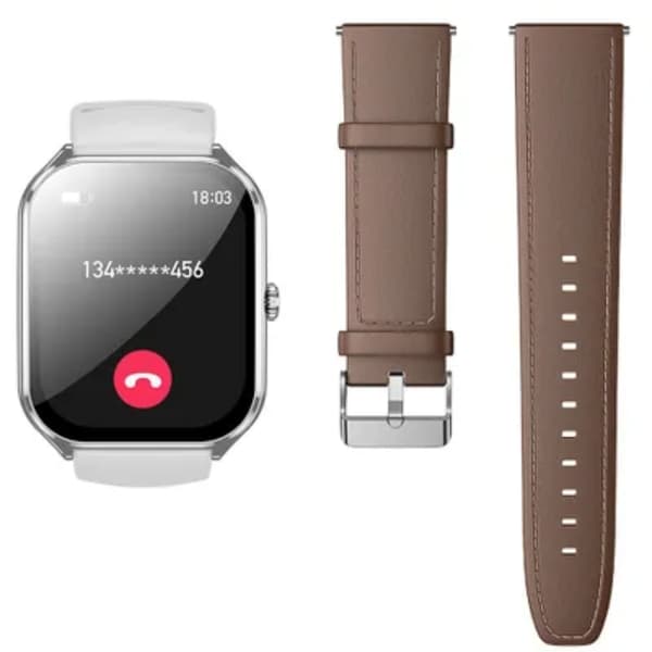 Hoco SmartWatch Y28 Amoled - Silver Silver