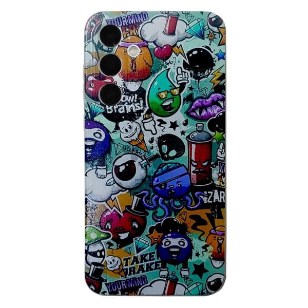 Mobilskal för Samsung Galaxy S26 Plus Mönstertryck TPU - Skräp