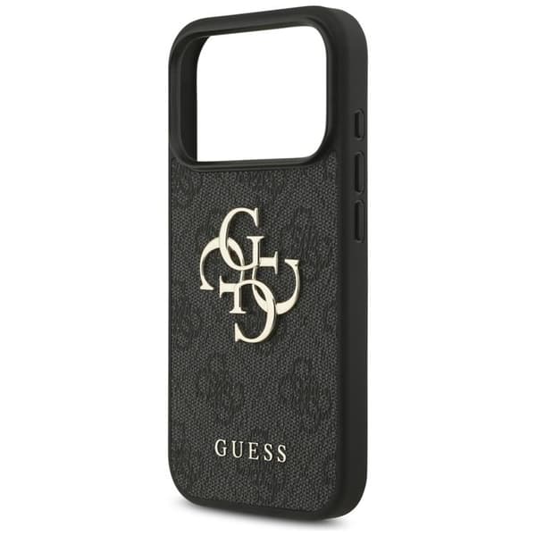 Guess Telefontaske til iPhone 17 Pro 4G Stort Logo - Sort Svart