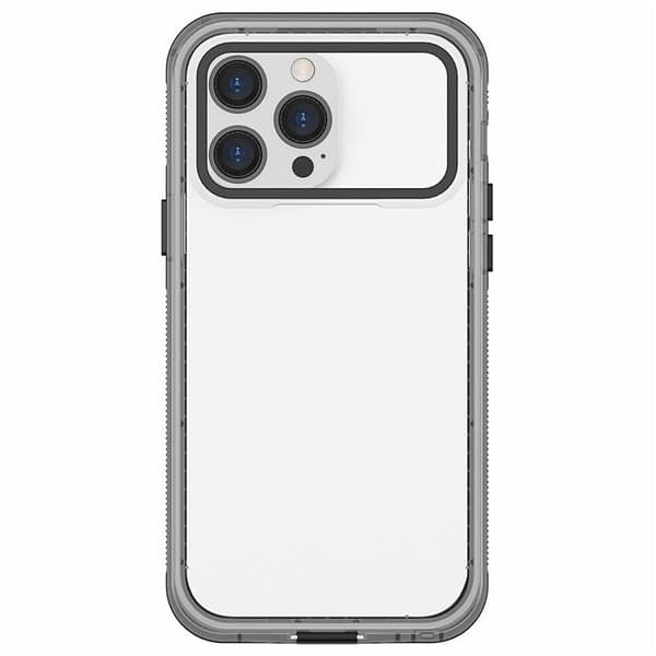 Mobilskal till iPhone 15 Pro IP68 Vattentätt - Svart Svart
