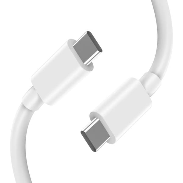 Tech-Protect NC45W-GAN 2-Port Snabbladdare PD 45W + Typ-C Kabel Vit