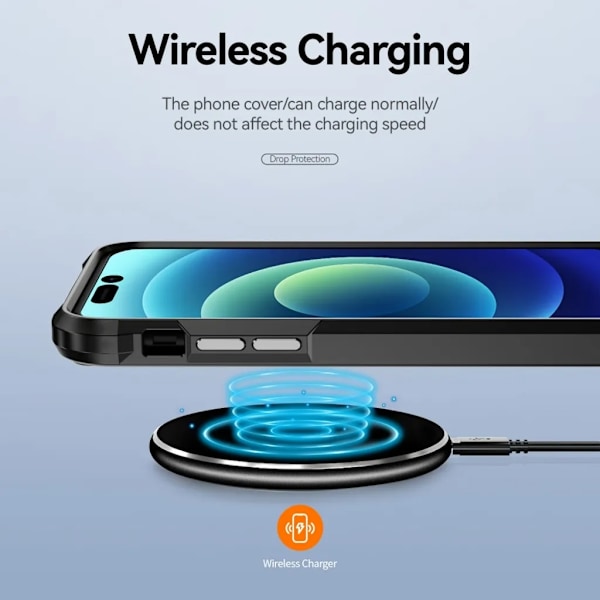 iPhone 15 Pro Max Mobilskal Elektropläterat - Svart Svart