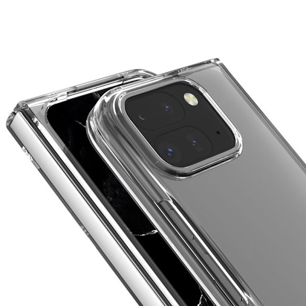 ABEEL Mobilskal till Google Pixel 9 Pro Fold 5G Transparent Hård PC