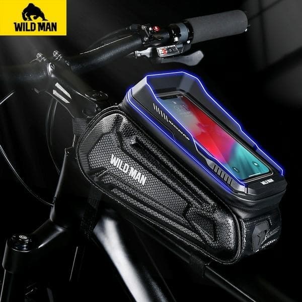 WILDMAN ES19 Cykelramväska - Svart