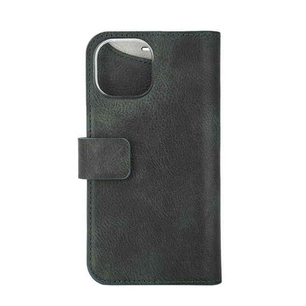 Onsala iPhone 15 Plus Plånboksfodral Magsafe Eco 2 - Mörkgrön Grön