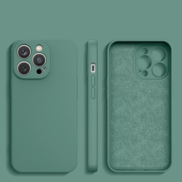 Galaxy A14 5G/4G Mobilskal Silikon - Grøn Grön