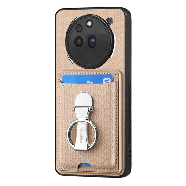 For Mobilskal till Nothing Phone (3a) Pro Äkta läder - Beige