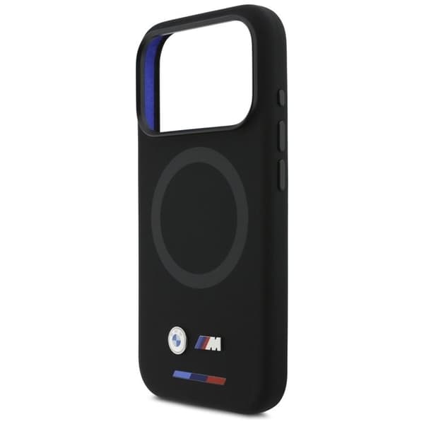 BMW Telefontaske til iPhone 17 Pro MagSafe M Silikone Logo - Sort Svart
