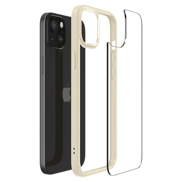 Spigen Mobilskal till iPhone 15 Plus Ultra Hybrid - Beige Beige