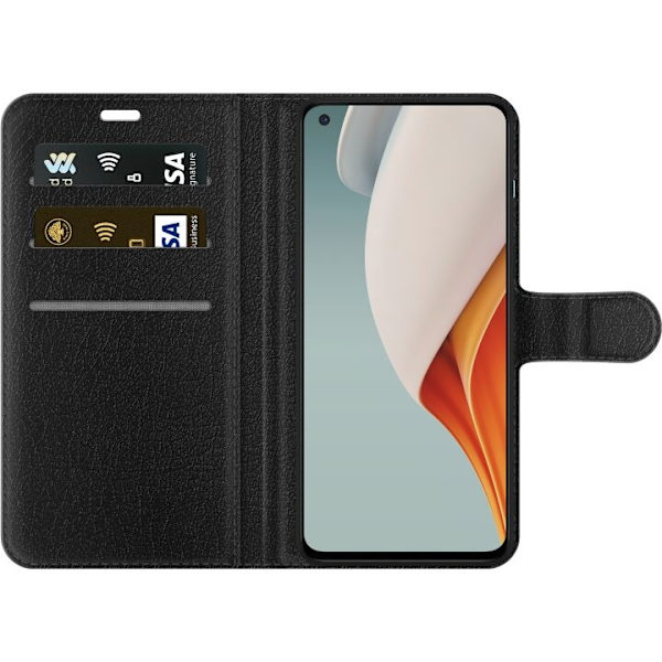 OnePlus Nord 2 5G tegnebogsetui med Neon Wolf