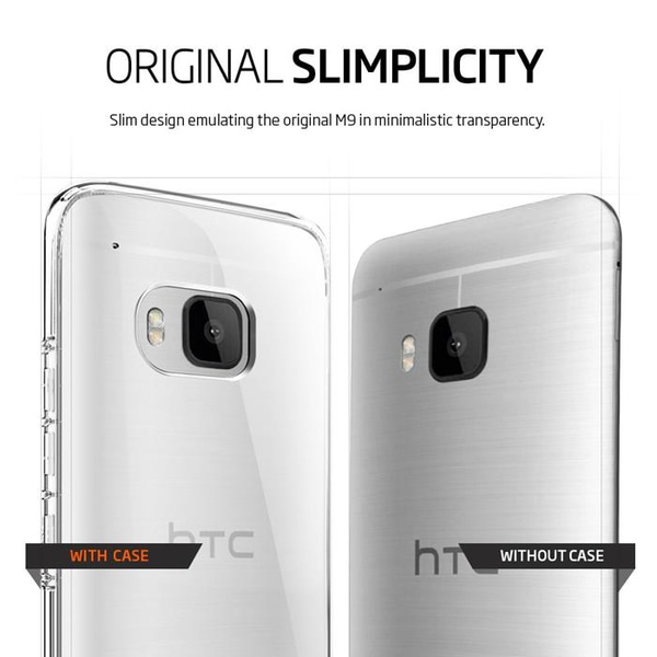 SPIGEN Ultra Hybrid skal till HTC One M9 - Clear