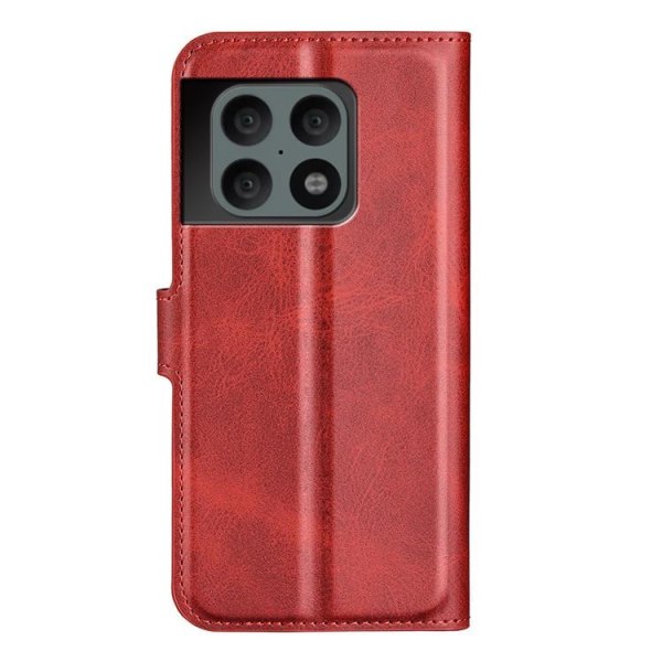 OnePlus 10 Pro 5G Plånboksfodral Magnetic Folio - Röd