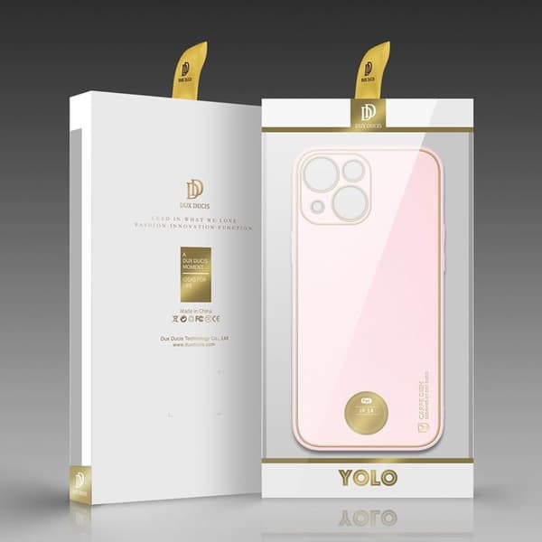 Dux Ducis iPhone 14 Plus Skal Yolo - Rosa Rosa