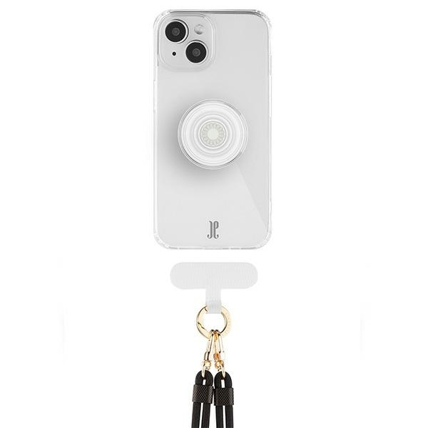 Just Elegance Mobilskal till iPhone 15 3in1 PopGrip - Transparent