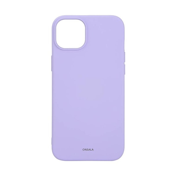 Onsala iPhone 15 Plus Mobilskal MagSafe Silikon - Lila