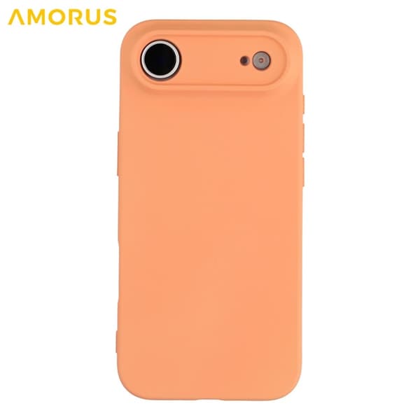 AMORUS Mobilskal till iPhone Air Precise Cutouts TPU Fiber - Orange Orange