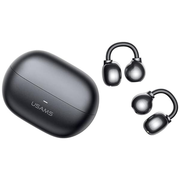 USAMS In-Ear Hovedtelefoner Bluetooth Clip-on Echo R02 - Grå Grå