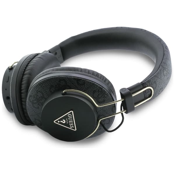 Guess Over-Ear Hörlurar Triangle Logo Bluetooth ENC - Svart Svart