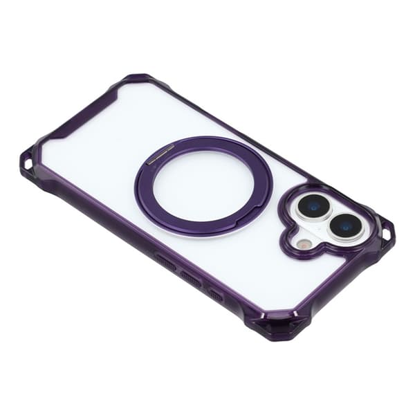 Mobilskal till iPhone 17 MagSafe Ring Kickstand - Lila Lila