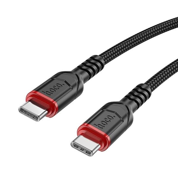 Hoco USB-C till USB-C 60W 3A 3m Kabel X59 - Svart Svart