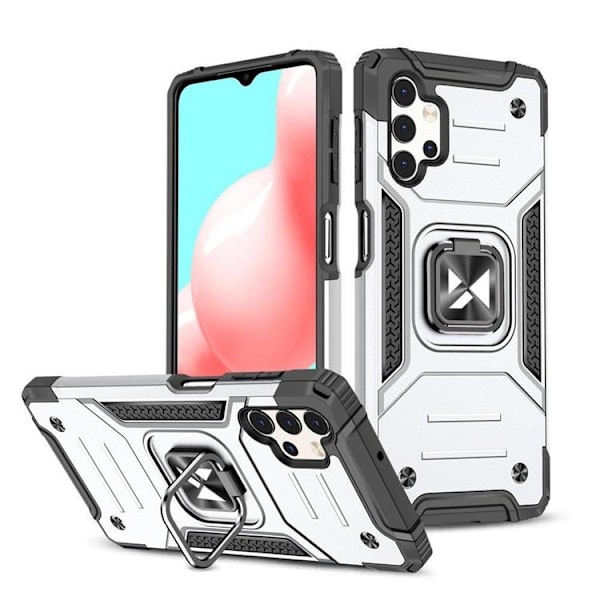 Wozinsky Galaxy A73 Skal Ring Armor - Sølv Silver