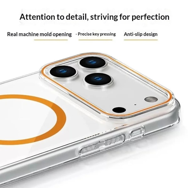 Mobilskal till iPhone 17 Pro MagSafe Compatible Protective - Blå Blå