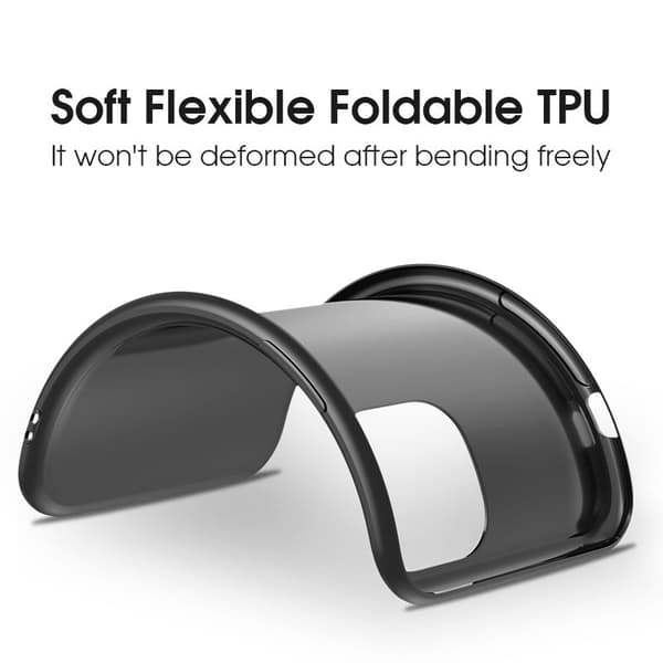 X-LEVEL Frosted Soft TPU Mobilskal för iPhone 11 6.1 tum - Svart