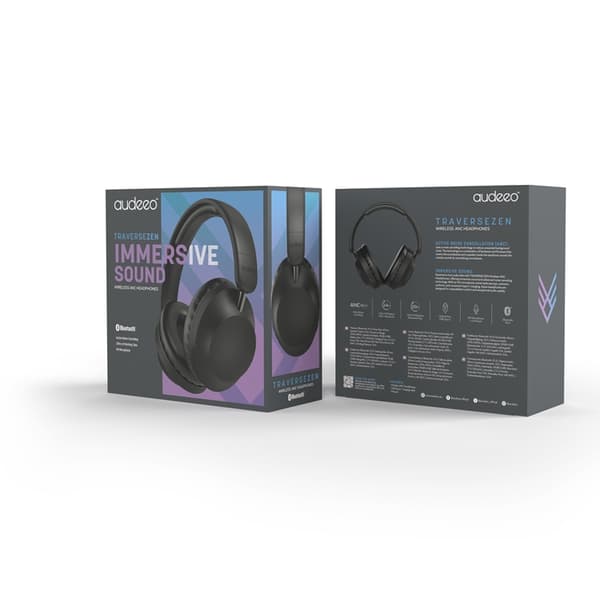 Audeeo Traversezen Wireless ANC Headphones Svart