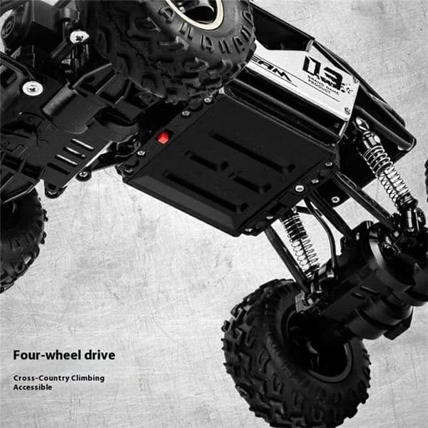 RC Lastbil Legering Rock Crawler Klättring Bil Leksak - Silver