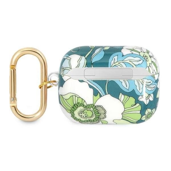 Guess AirPods Pro Skal Flower Strap Collection - Vihreä Grön