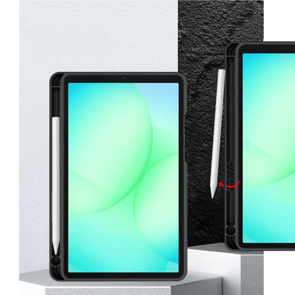Tech-Protect Galaxy Tab A9 Fodral Canvas Svart