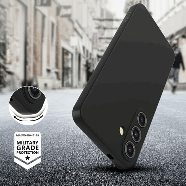 Tech-Protect telefontaske til Galaxy A56 5G Ikon - Sort Svart
