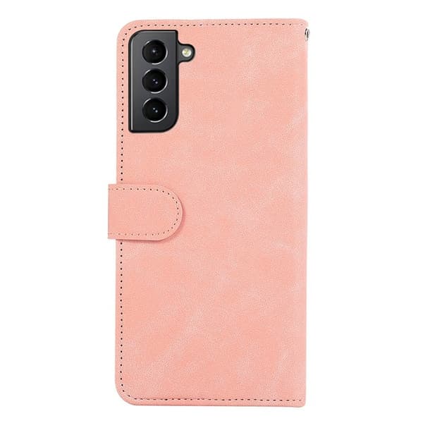 ABEEL Plånboksfodral för Samsung Galaxy S21 5G / S21 4G - Rosa
