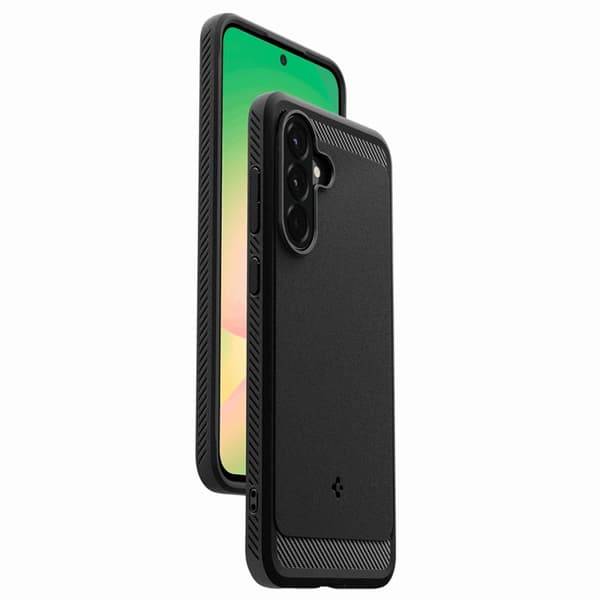 Spigen Mobilskal till Galaxy A56 5G Rugged Armor - Matte Svart Svart