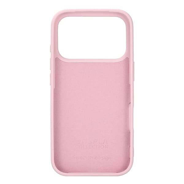ONSALA Mobilskal till iPhone 17 Pro med Silikonkänsla - Krita Rosa Rosa