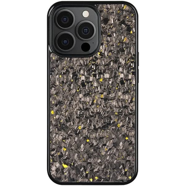 Mobilskal till iPhone 15 Pro Aramid Fiber Forged - Guld Guld