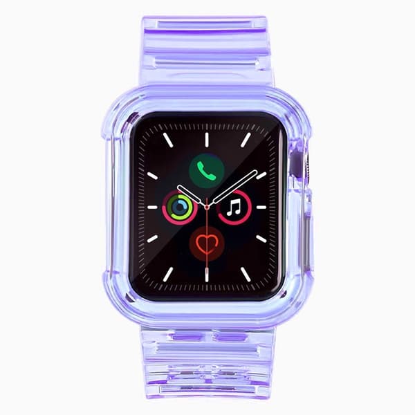 Apple Watch (42mm) Armbånd Silikone - Lilla Lila