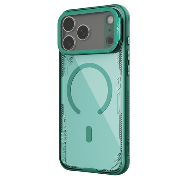 NILLKIN Mobilskal till iPhone 17 Pro Max Magsafe Iceblade Prop - Grön Grön