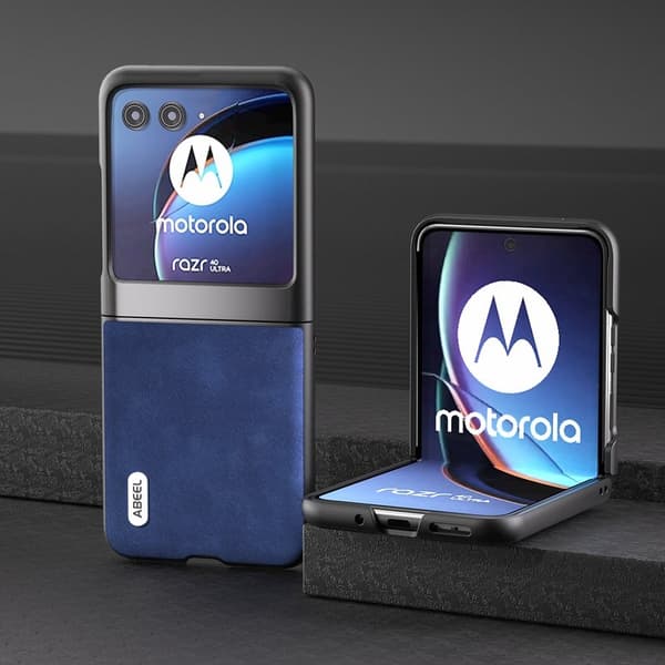 ABEEL Mobilskal till Motorola Razr 40 Ultra 5G Shockproof Blå