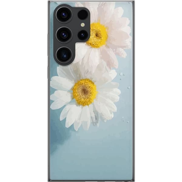 Mobilcover til Samsung Galaxy S24 Ultra med sommerblomster