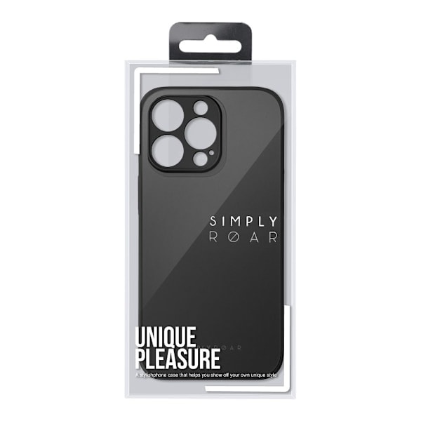 Roar Matte Glass Skal för iPhone 14 Plus svart