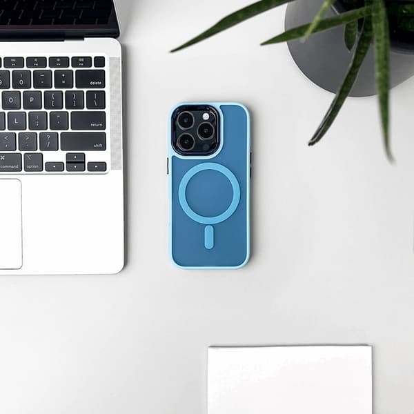 Wozinsky telefontaske til Galaxy S25 Plus Magsafe Fashion - Blå Blå