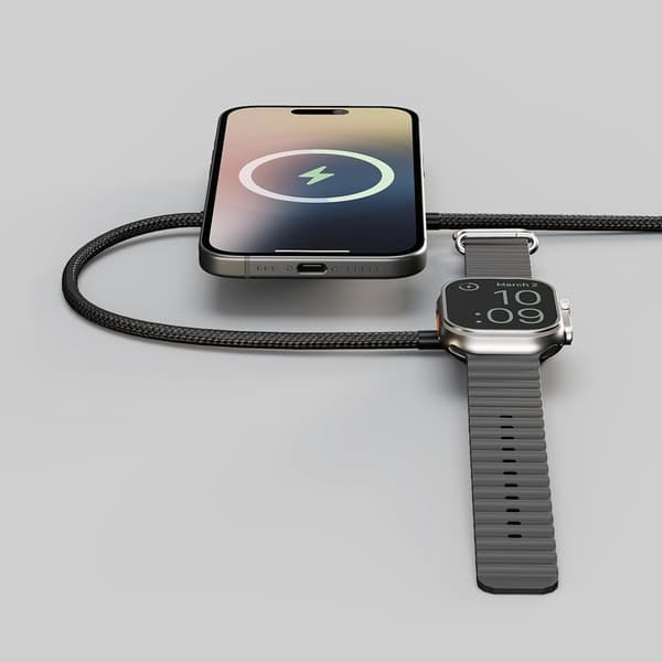 ZENS Opladningskabel Pro 2 Qi2 Sort