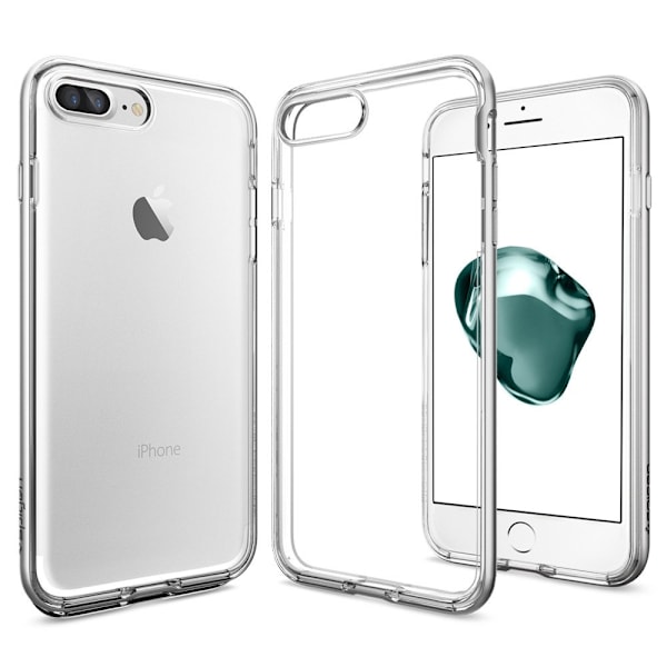 SPIGEN Neo Hybrid Crystal Skal till Apple iPhone 7 Plus - Silver Silver