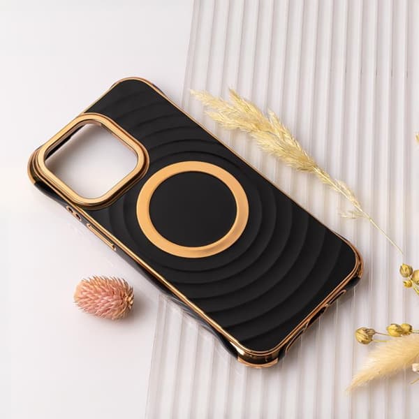 Mobilskal till iPhone 11 Magsafe Circle Glam - Svart Black