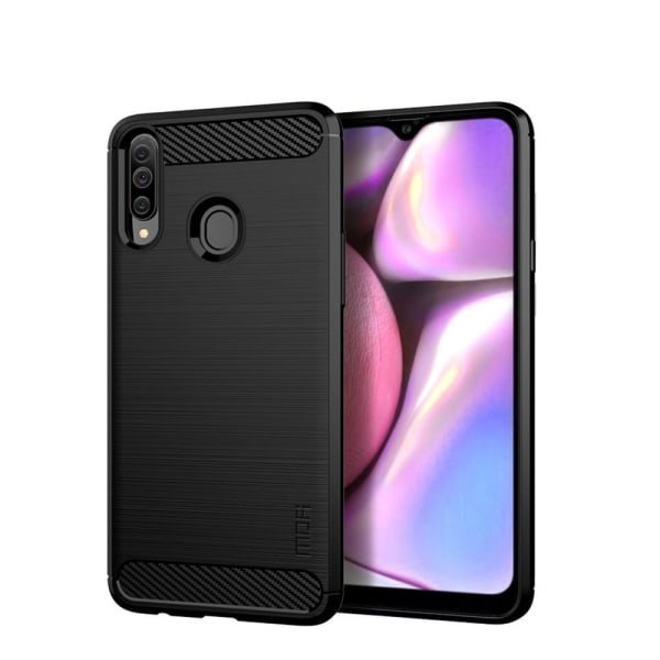 MOFI-hiilikuitu Samsung Galaxy A20s - musta Black