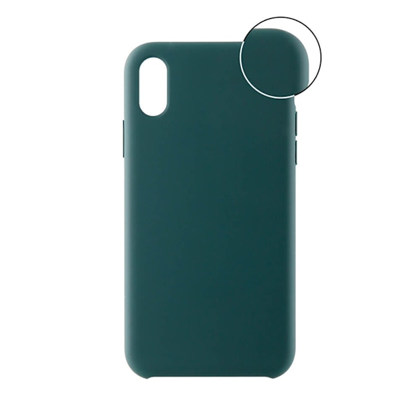 Vivanco Silkon Skal iPhone XR - Midnatt Grön Grön