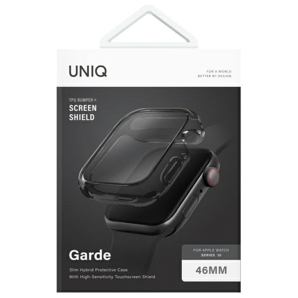 Uniq Apple Watch 46 mm Taske Grade - Røg
