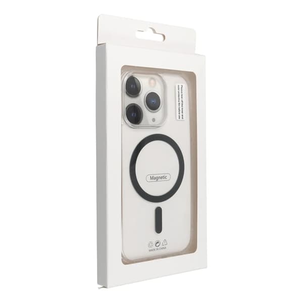 Telefontaske til iPhone 13 MagSafe Drop Glue - Sort Svart