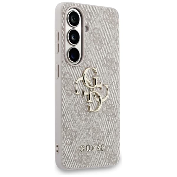 Guess Mobilskal För Galaxy S26 Plus MagSafe 4G Big Metal Logo - Rosa